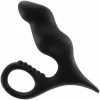 TOYJOY Bum Buster Silicone Anal Plug with Retrieval Loop Black