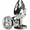 TOYJOY Disco Diamond Plug Medium Aluminium Faceted Gem Base