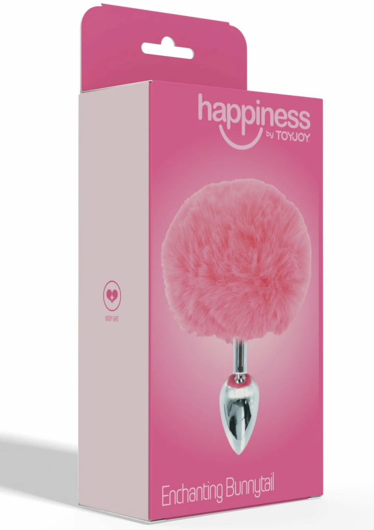 ToyJoy HAPPINESS Enchanting Bunnytail aluminiowy model z puszystym ogonkiem - Boutique Anelma <p>_x000D_
