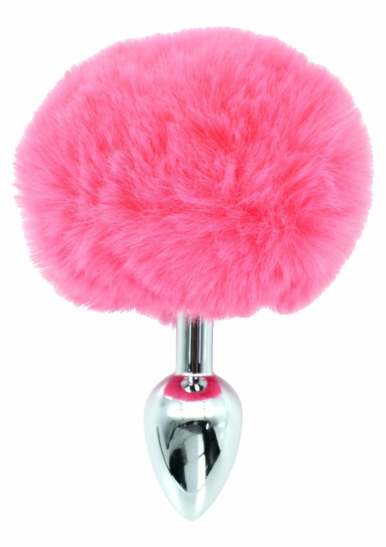 Butt plug - Boutique Anelma Discover the refined design of the HAPPINESS Enchanting Bunnytail Aluminum Plug