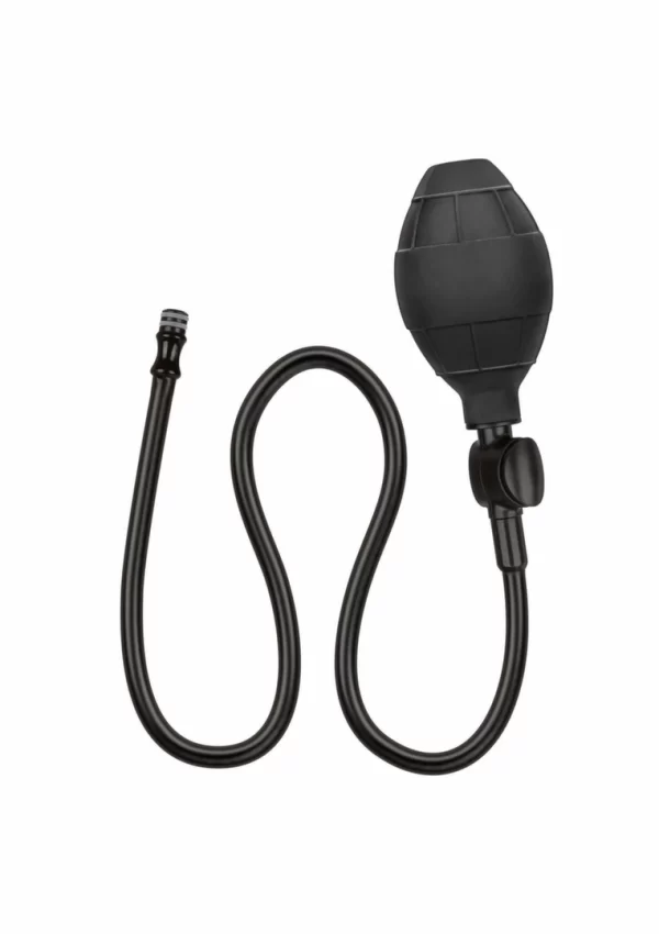 <p>Discover advanced comfort and customizable fullness with the CalExotics Silicone Inflatable Plug Weighted Flexible 3â€ Black. This innovative model features a premium silicone construction and a unique weighted core
