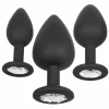 CalExotics Silicone Gem Anal Kit - 3-Piece Graduated Plug Set