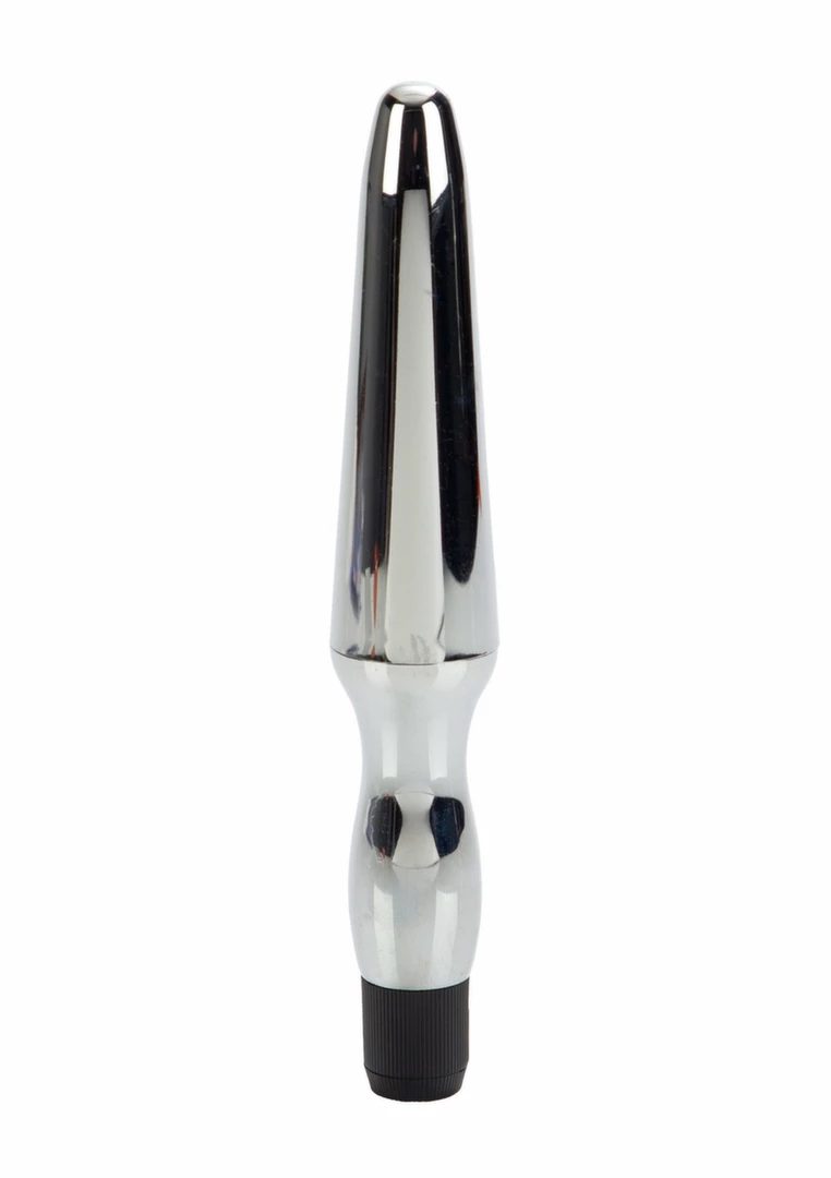 Waterproof Anal Probe Model 6.5†Silver-Plated Multi-Speed System - Boutique Anelma Waterproof Anal Probe Model 6.5†Silver-Plated Multi-Speed System