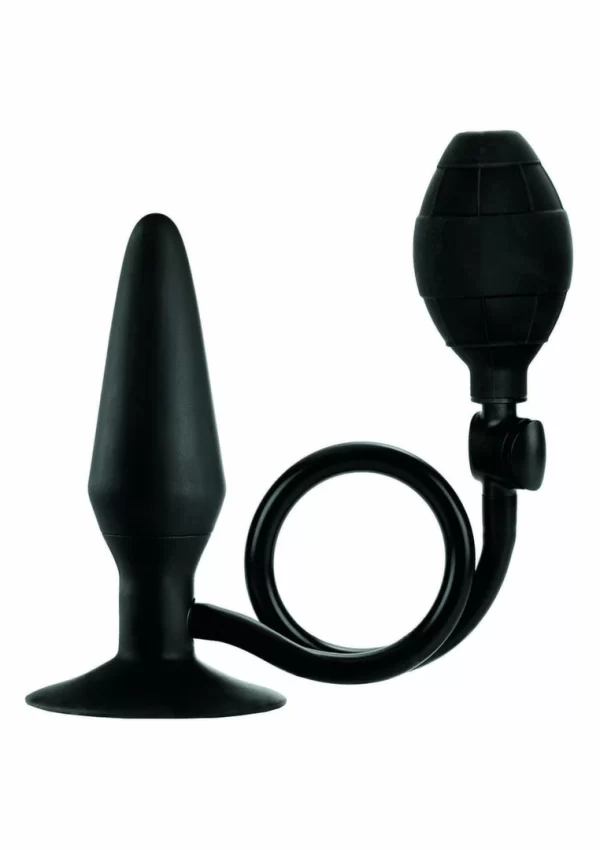 Booty Call Booty Pumper Medium Inflatable Anal System 4.5'' Black