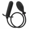 HIDDEN DESIRE EXTREME Inflatable Smooth Plug Starter Silicone Black