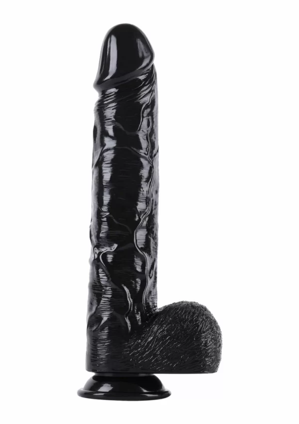 <strong>HIDDEN DESIRE Extreme Dong 38 cm Black XXL Intimate Gear</strong> is a premium model from the renowned Extreme series