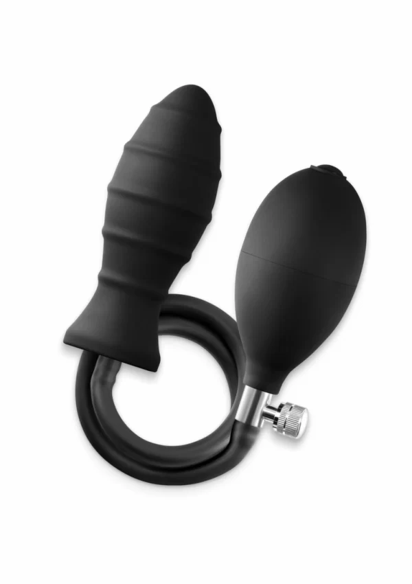 NS Novelties Renegade InflataPlay Inflatable Plug with Rigid Core