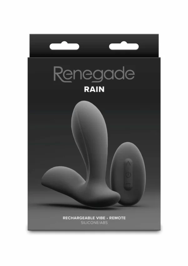 <p>Discover the Renegade Rain Prostate Plug â€“ a sophisticated and innovative intimate massager engineered for advanced comfort and targeted stimulation. Crafted from premium