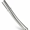 Mr. Steel Pleasure Torch Stainless Steel Curved Wand Ergonomic Grip