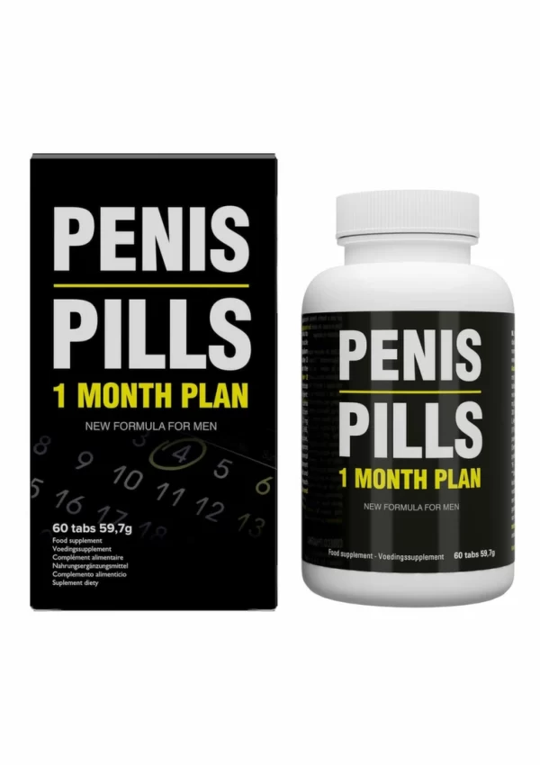Cobeco Pharma Penis Pills 1 Month Plan 60 pcs - Tribulus Terrestris Formula