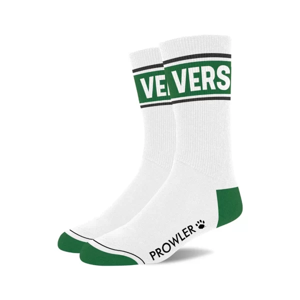<p>Discover the Prowler Vers Socks in White and Green â€“ a stylish addition to your wardrobe combining comfort
