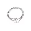 Master Series Cuff Him Handcuff Bracelet Stainless Steel Chain