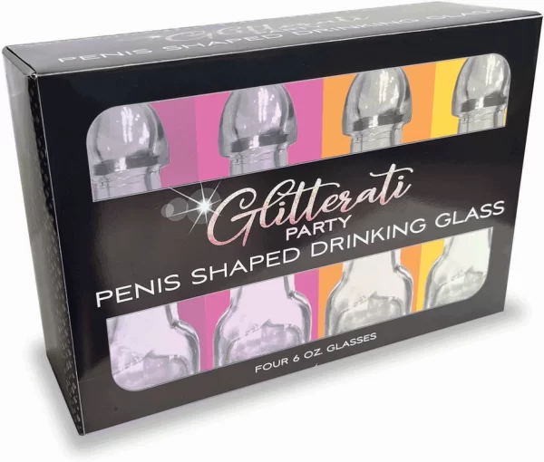 designed for those who appreciate a blend of playful charm and elegant style. These unique party glasses feature a shimmering finish that adds a touch of glamour to any gathering