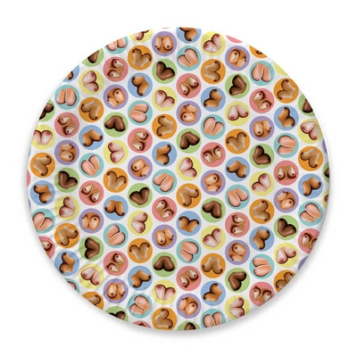 <p>Add a playful twist to your next celebration with the Dirty Boob Decorative Party Plates! Specially designed for bachelor events