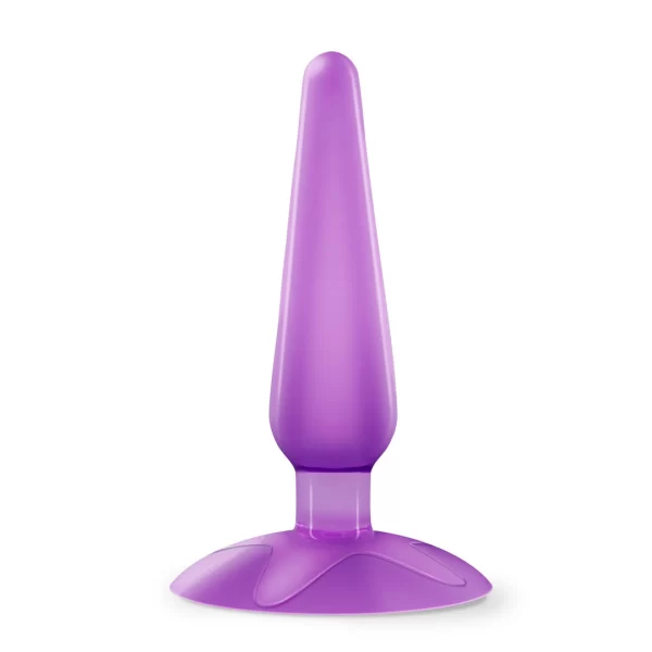 Crushious Jolly Lila Silicone Comfort Plug with Suction Base 9cm