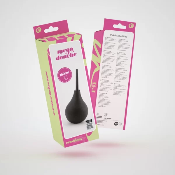 <h2>CleanStream Mega Douche Intimate Hygiene System 160 ml Black</h2>