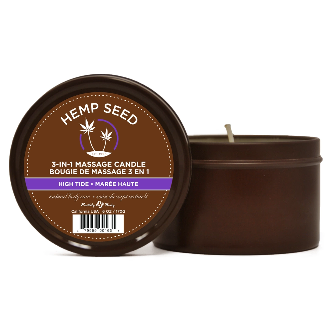 High Tide 3-in-1 Massage Candle 170g - Nourishing Oil Formula - Boutique Anelma High Tide 3-in-1 Massage Candle 170g - Nourishing Oil Formula