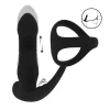LEVELZ Pro Black - Vibrating Thrusting Anal System with Ring - Boutique Anelma LEVELZ Pro Black - Vibrating Thrusting Anal System with Ring