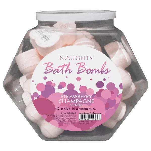 <p>Transform your bath time into a delightful ritual with the Kheper Games Naughty Fishbowl 24-Piece Bath Bomb Collection. This unique set features a clear