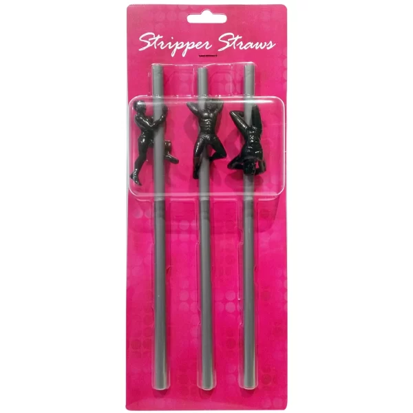 <p>Add a playful twist to your next celebration with the Kheper Games Stripper Straws Silver Party Set. This unique set includes three reusable
