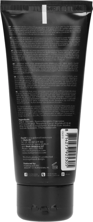 designed for those seeking a smooth and easy experience. This advanced formula delivers optimal lubrication using a carefully crafted blend that promotes gentle relaxation and ease of use. The gel's special composition creates a soothing effect