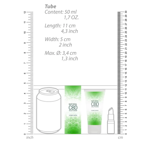 <p><strong>Natural CBD Delay Cream 50ml â€“ Advanced Formula with Cannabidiol</strong> is designed for those seeking to enhance their intimate moments with a unique