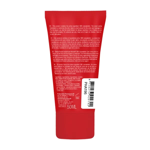 <p>Experience advanced skincare with the Original CBD Amsterdam Intimate Moisturising Cream for Women