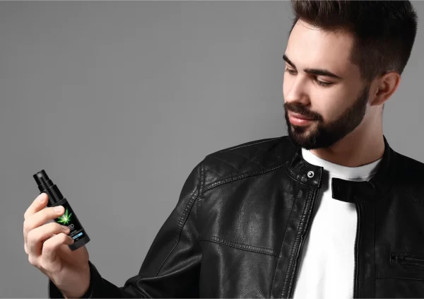 <p><strong>Cobeco CBD Pheromone Spray for Men 15ml</strong> is a specially formulated fragrance enhancer designed to support your natural appeal. Developed with an advanced formula that includes SensfeelÂ® and enriched with natural CBD extract