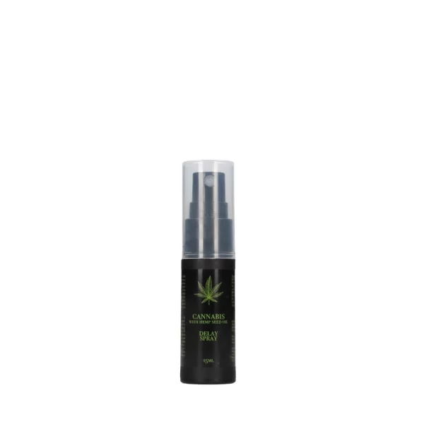 Cobeco Cannabis Delay Spray with Hemp Seed Oil 15ml - Gentle Formula