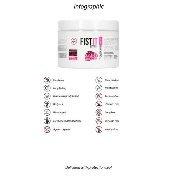 <p>Discover the advanced Fistit Sliding Butter Water-Based Lubricant