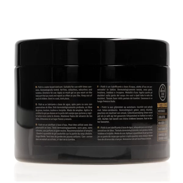 <strong>Fist It Waterbased Lubricant 500ml – Advanced Intimate Gel for Enhanced Comfort</strong><br><br>Discover the expertly engineered Fist It Waterbased Lubricant