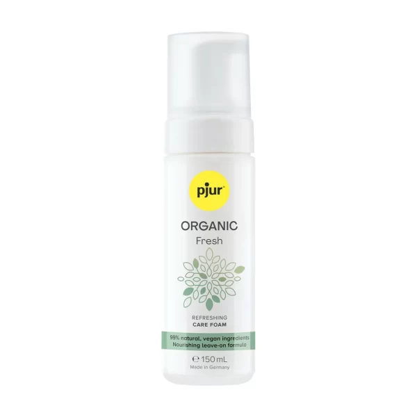 <h2>pjur Organic Fresh Gentle Cleansing Foam 150ml – Natural Vegan Formula</h2>