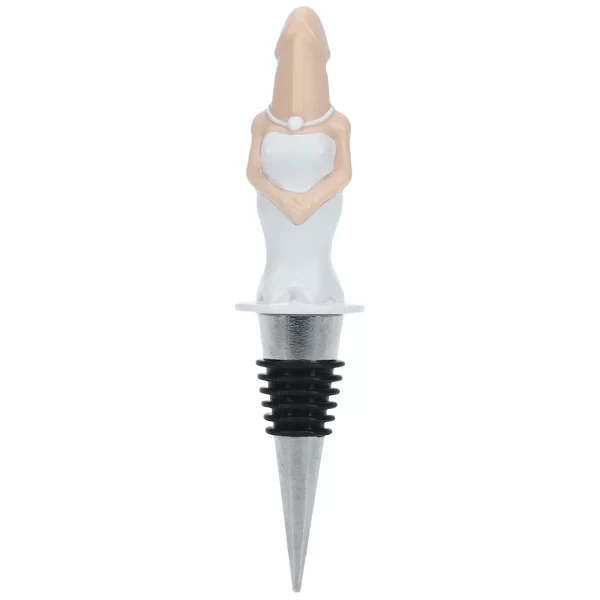 <p>Elevate your special occasions with the PartyXcess Bride Themed Bottle Stopper
