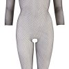 Net Catsuit black S-L