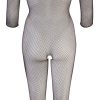 Fishnet Catsuit black