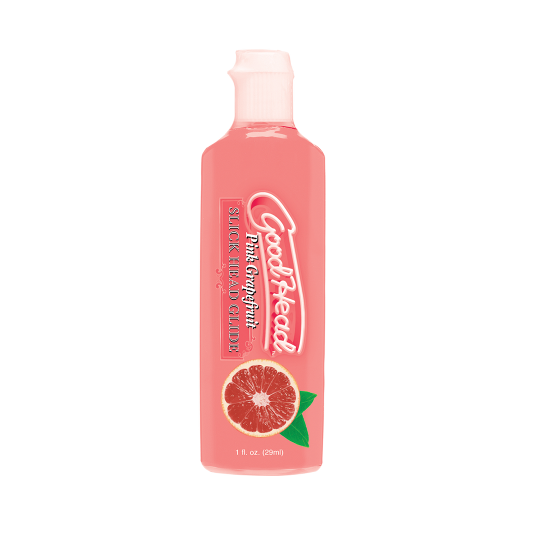 Textured InteriorIncludes 1 oz. Bottle of GoodHead Grapefruit Slick Head GlideEasy Handheld UsePhthalate-Free - Boutique Anelma Textured InteriorIncludes 1 oz. Bottle of GoodHead Grapefruit Slick Head GlideEasy Handheld UsePhthalate-Free