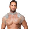 Bad Spiked Collar and shoulder