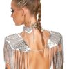 Bad Spiked Collar and shoulder