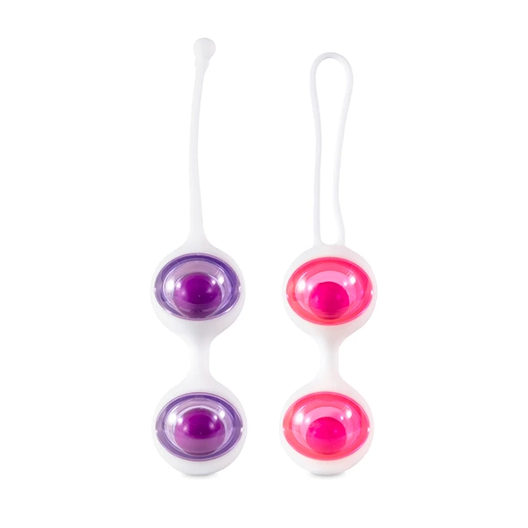 FeelzToys Jena Pelvic Floor Trainer Set Purple Pink 5-in-1 System