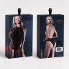 After Hours Anytime Playsuit - Halter Teddy - One Size - Black - Anelma After Hours Anytime Playsuit - Halter Teddy - One Size - Black