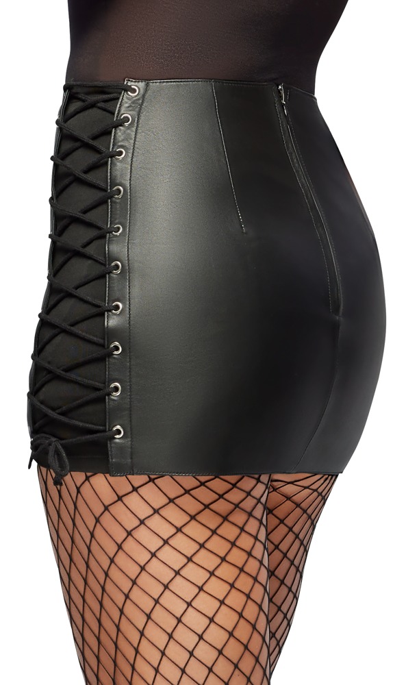 Leather Skirt XL
