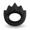 Velv'Or Rooster Xander Platinum Silicone Ring Oval Mountain Design - Boutique Anelma Velv'Or Rooster Xander Platinum Silicone Ring Oval Mountain Design