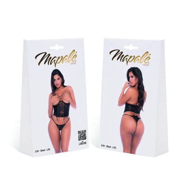 Two Piece Set - L/XL - Black