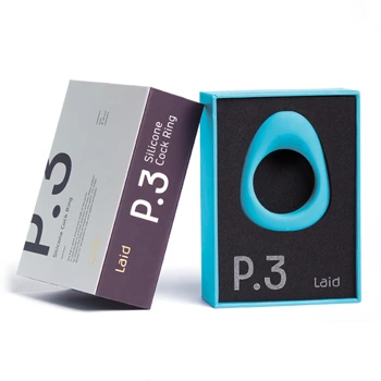 Laid P.3 Ring 38 mm Blue - silikonowy pierÅ›cieÅ„ anatomiczny niebieski