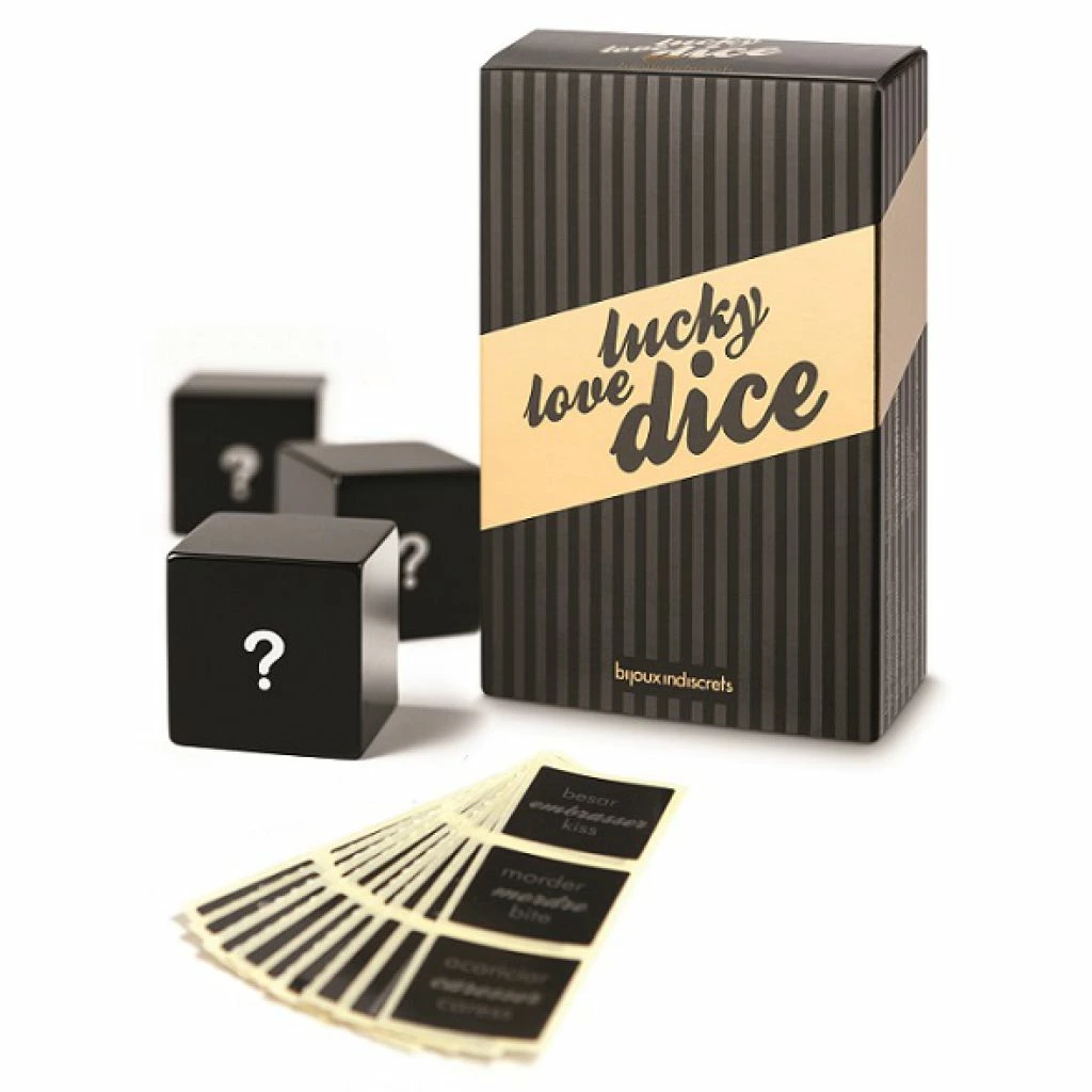 Bijoux Indiscrets Lucky Love Dice Set - 3-Piece Game Collection adult funny