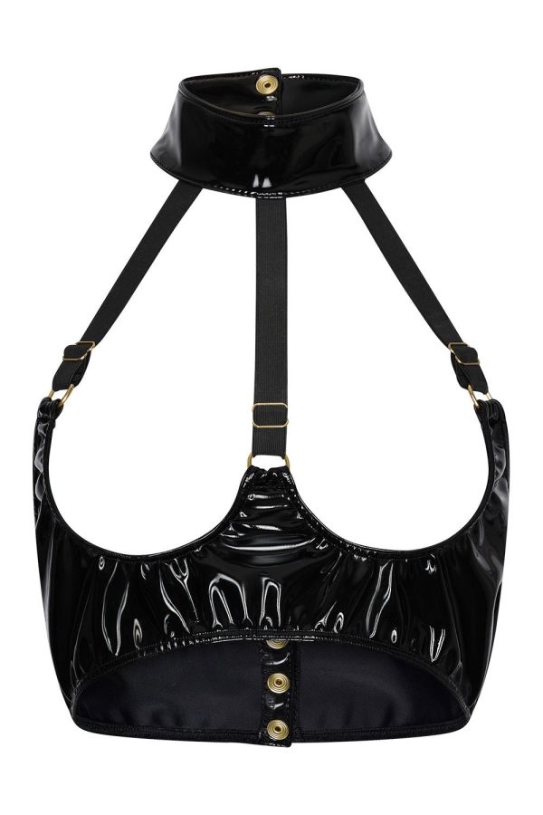 Alternative view of GUILTY PLEASURE HEROIC HALO BRA BLACK, L