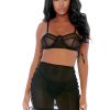 Put O-ring On It - Lingerie Skirt Set - M