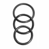 S&M Nitrile Rings Set 3-Pack - Adjustable Intimate Accessory