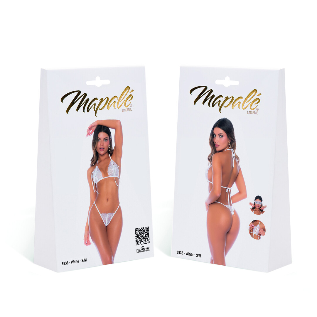 Three Piece Set - L/XL - White