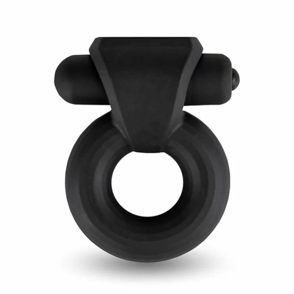 Velv'Or Rooster Travis Silicone Vibrating Ring - Black
